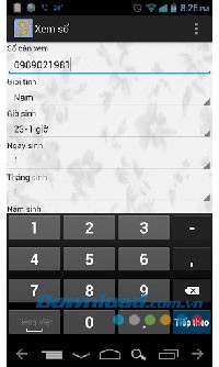 Xem số theo phong thủy for Android