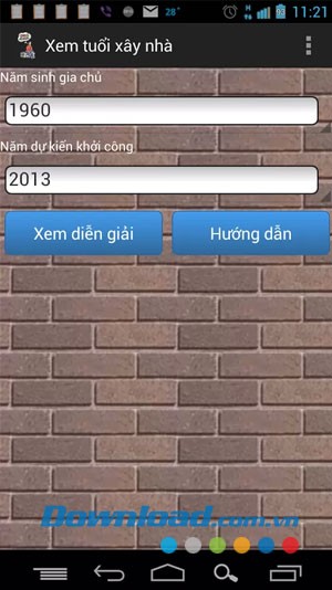 Xem tuổi xây nhà for Android