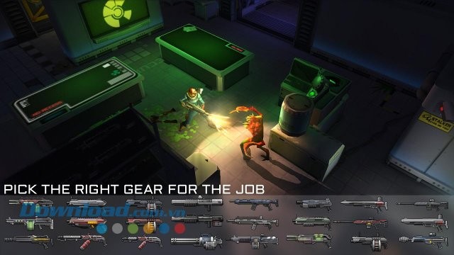 Bộ sưu tập súng của game Xenowerk