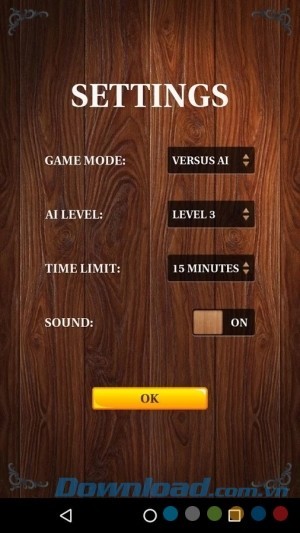 Cấu hình Xiangqi Classic Chinese Chess cho Android