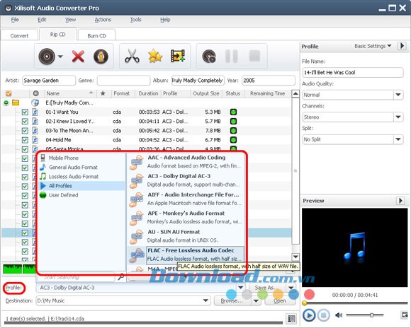 Xilisoft Audio Converter Pro