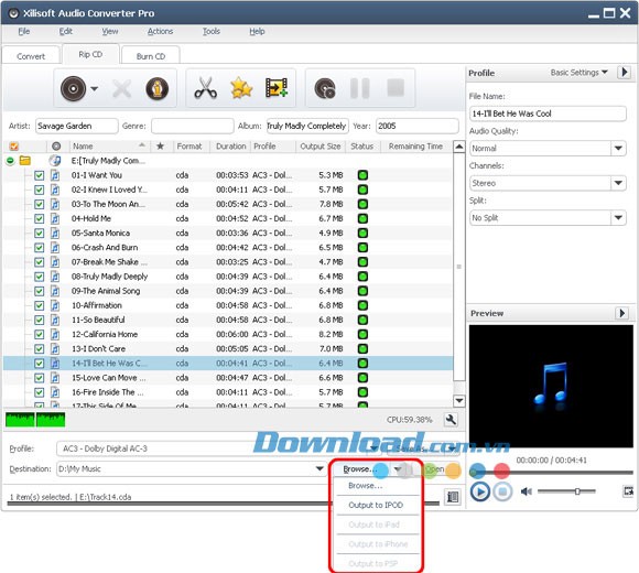 Xilisoft Audio Converter Pro
