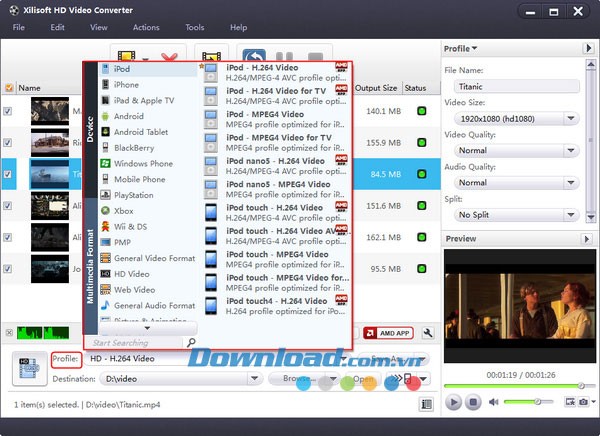 Xilisoft HD Video Converter