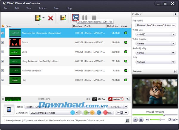 Xilisoft iPhone Video Converter