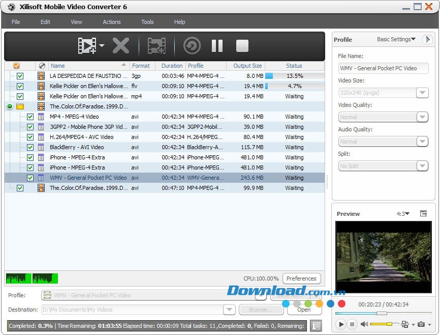 Xilisoft Mobile Video Converter