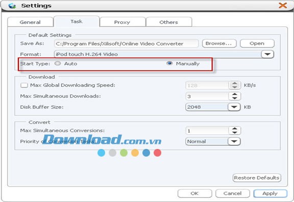 Xilisoft Online Video Converter