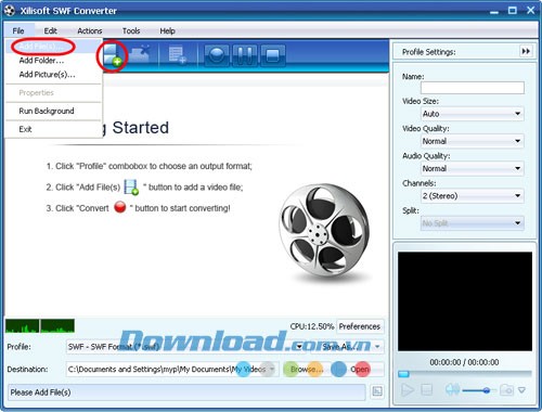 Xilisoft SWF Converter
