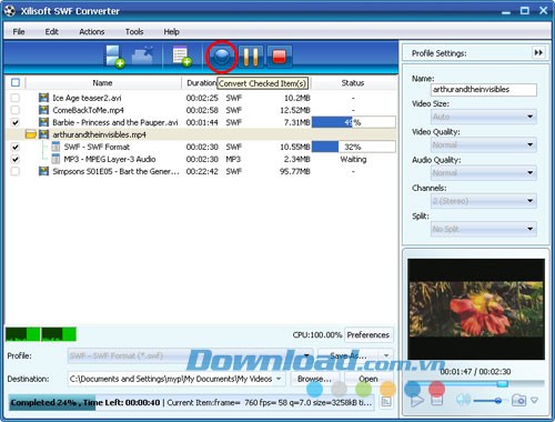 Xilisoft SWF Converter