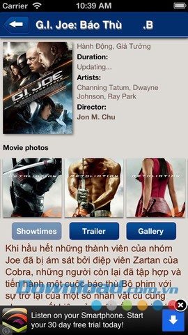 Xinema for iOS