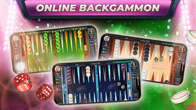 Backgammon - Lord of the Board cho Android là game cờ bàn có mức cạnh tranh cao