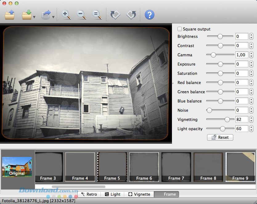 Thêm khung hình cho ảnh