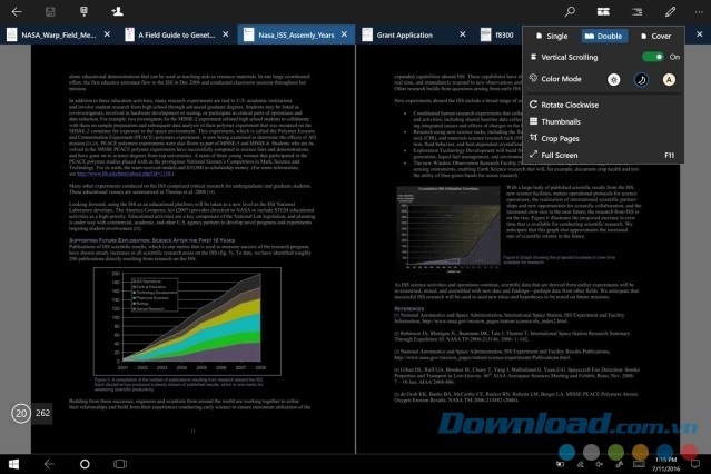 Thay đổi phông nền của ứng dụng Xodo PDF Reader & Editor cho Windows Phone và máy tính