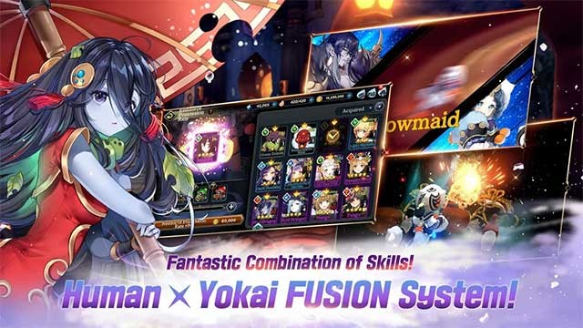 Sử dụng sức mạnh của Yokai hoặc con người để chiến đấu chống lại kẻ thù hùng mạnh