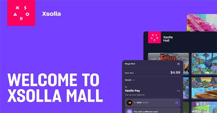 Xsolla Mall là một trang web game mới đến từ tập đoàn Xsolla