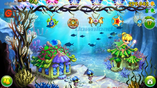 Trang trí khu vườn trong game Xứ sở thần thoại