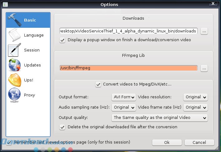 Thiết lập cài đặt phần mềm