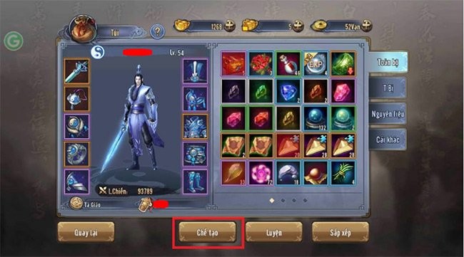 Vật phẩm trong game