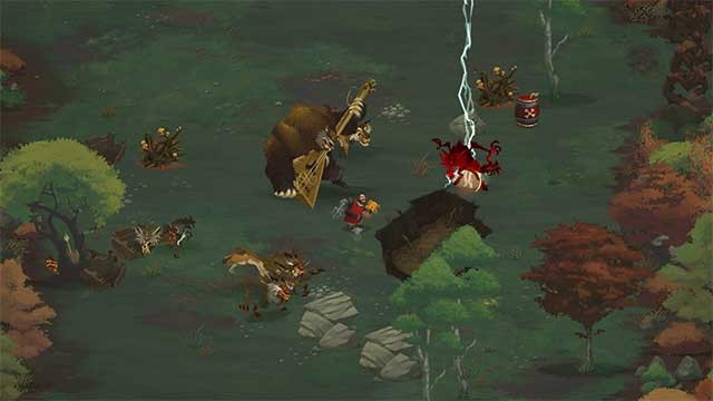 Chế tạo nhiều loại vũ khí như búa dịch chuyển và búa súng