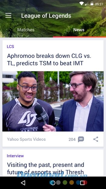 Đọc tin trên Yahoo Esports