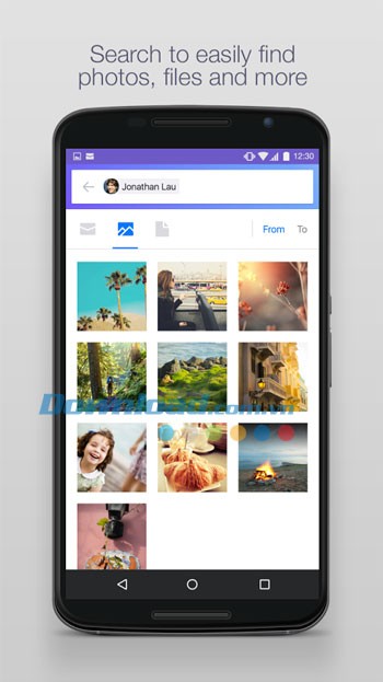 Tìm kiếm mọi thứ dễ dàng hơn với Yahoo Mail cho Android