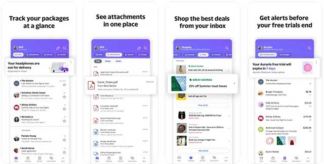 Thoải mái tải ứng dụng và tận hưởng hộp thư đến rộng rãi