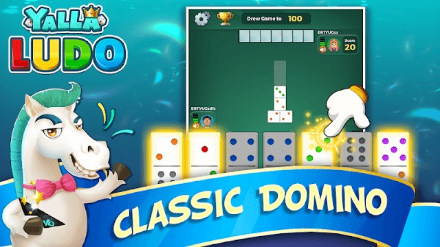 Chơi Domino cổ điển trong game Yalla Ludo