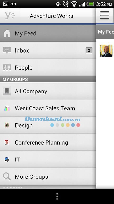 Yammer for Android