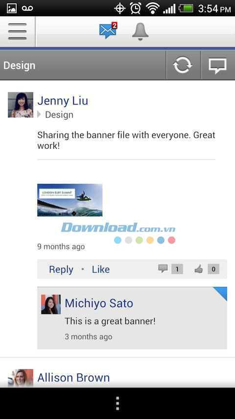 Yammer for Android