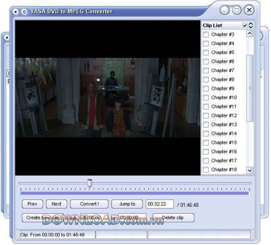 YASA DVD to MPEG Converter