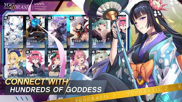 Kết nối hàng trăm nữ thần trong game Yggdrasil 2: Awakening
