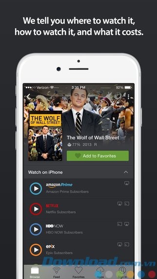 So sánh giá dịch vụ