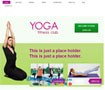 Mẫu Thiết Kế Website Câu Lạc Bộ Yoga Chuyên Nghiệp
