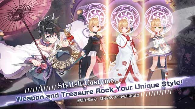 Chọn cho nhân vật quần áo và vũ khí độc đáo để thể hiện phong cách của bạn