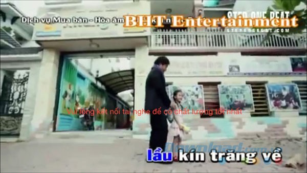 Giao diện hát karaoke