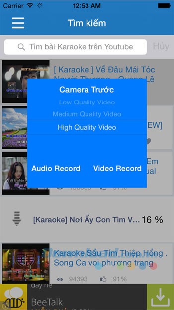 Ghi âm giọng hát