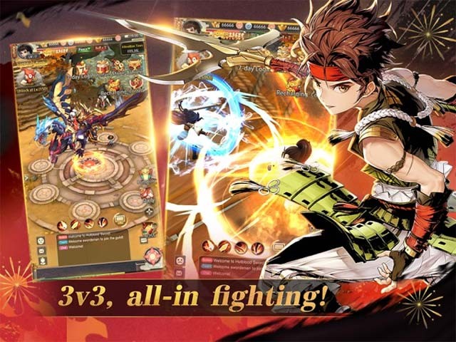 Tham gia các trận 3v3 sôi động trong Yong Heroes iOS