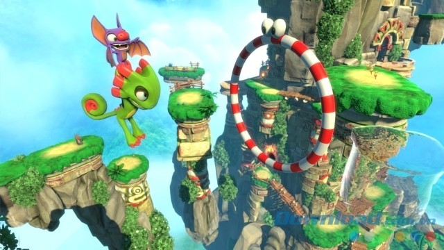 Vượt qua mọi thử thách khó khăn trong game hành động phiêu lưu mới Yooka-Laylee cho máy tính, Mac và Linux
