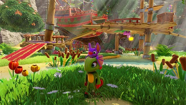 Mãn nhãn với đồ họa chất lượng cao và kho item mới mẻ trong Yooka Replaylee