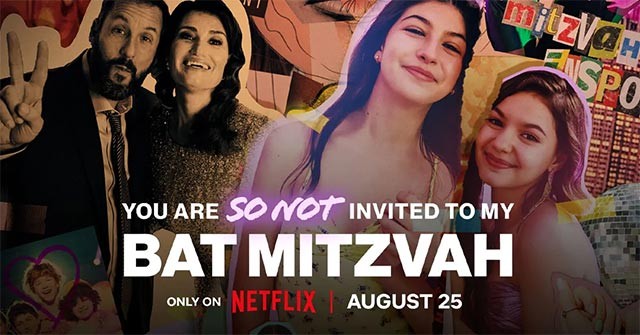 Poster phim You Are So Not Invited To My Bat Mitzvah trên Netflix tháng 8