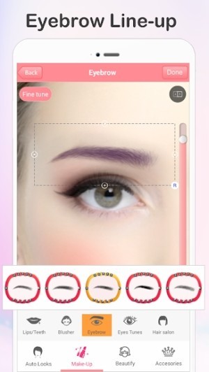 Thay đổi dáng lông mày