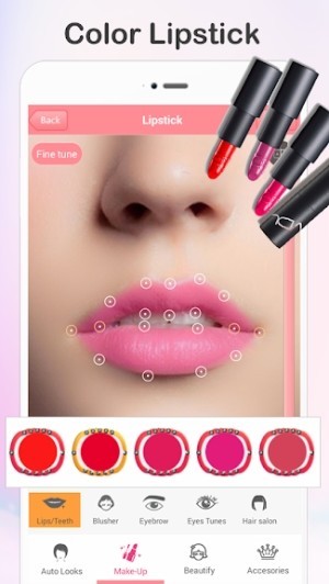 Nhiều màu son đa dạng