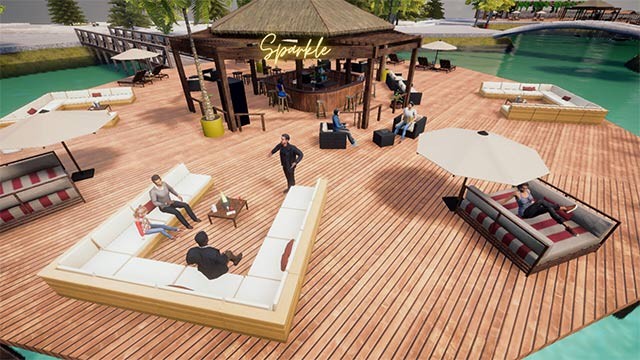 Tham gia tiệc tùng, giao lưu và trở thành một phần trong xã hội ảo Youniverse