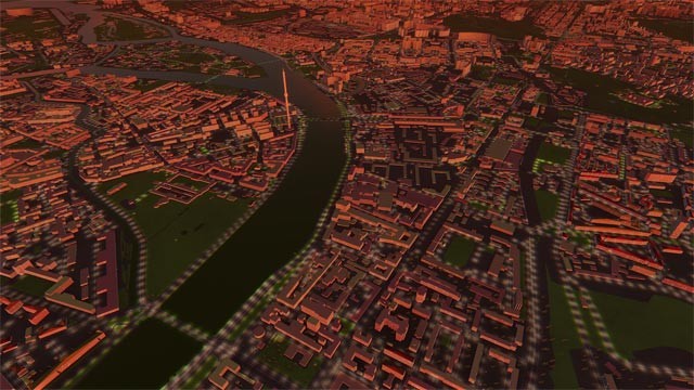 Your City in 3D tương tự như chế độ Street View trên Google Maps