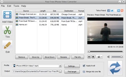 Your Free iPhone Video Converter