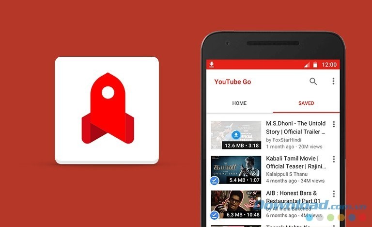 YouTube Go iOS xem video offline