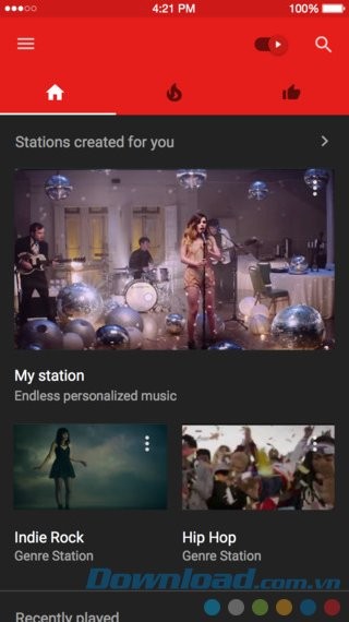 Kênh âm nhạc YouTube mới