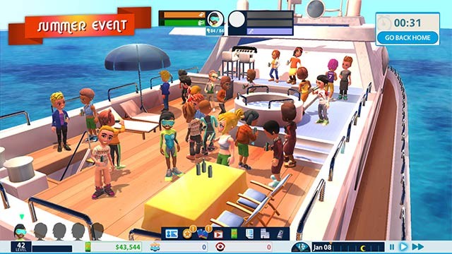 Đón chào sự kiện mùa hè rực rỡ trong YouTubers Life game
