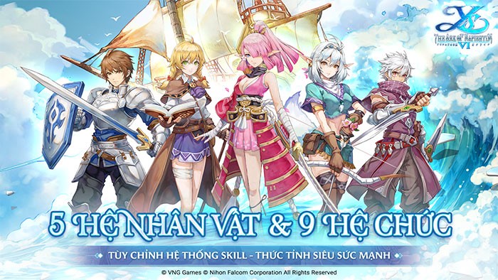Kế thừa tinh hoa của dòng game Ys kinh điển