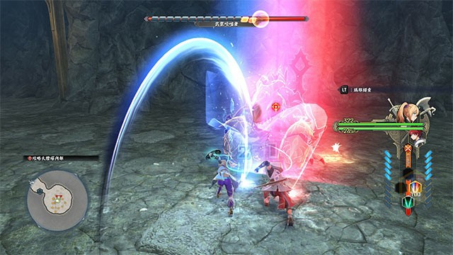 Kết hợp kỹ năng của Adol và Karja cùng tinh thần đoàn kết để làm nên chiến thắng