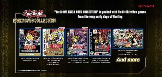 Yu-Gi-Oh! Early Days Collection là bộ sưu tập nhiều game Yu-Gi-Oh! cổ điển